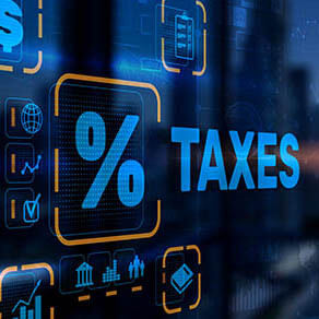 The percent sign and word 