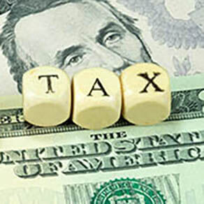 Currency with the word 