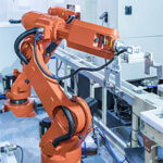 Machine equipment in a factory