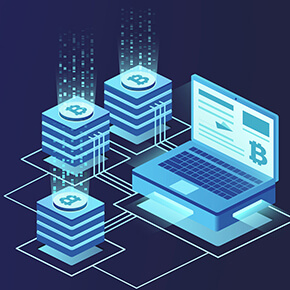 Computer with bitcoin ledger